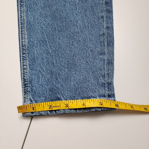 MNG Mango Womens Newmom Comfort High Rise Jeans Size 6 Medium Blue Denim Wash - Picture 12 of 12